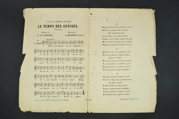chanson petit format 1965.186.35 Photo Mucem