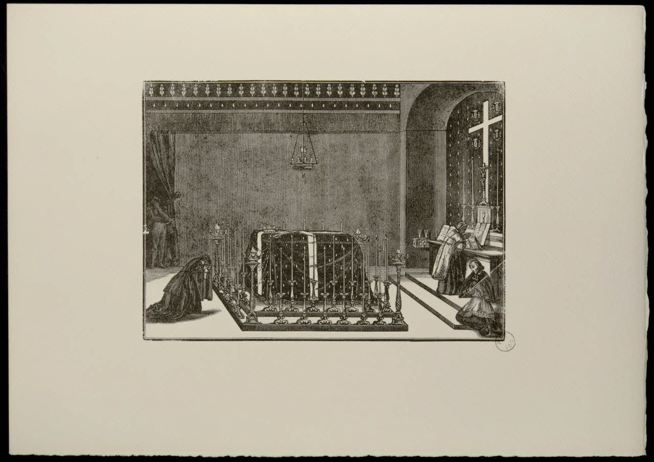 estampe Veillée funèbre 1969.87.108 Photo