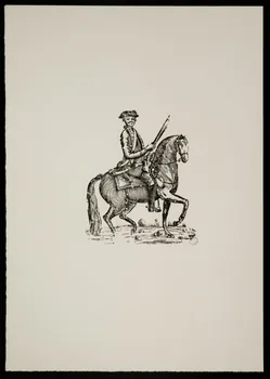 estampe Soldat à cheval 1969.87.113.1 Photo