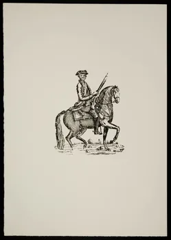 estampe Soldat à cheval 1969.87.113.2 Photo