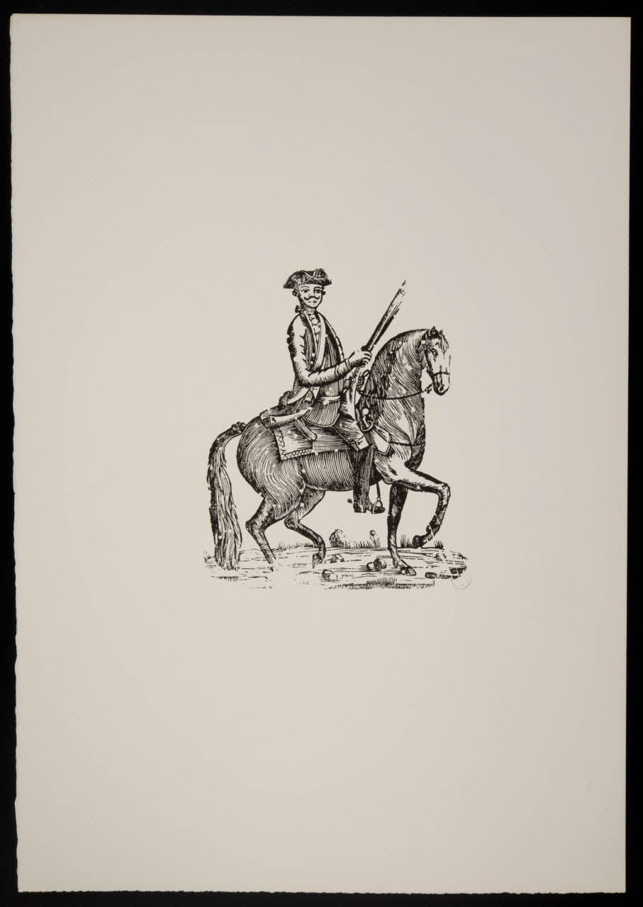 estampe Cavalier 1969.87.114 Photo