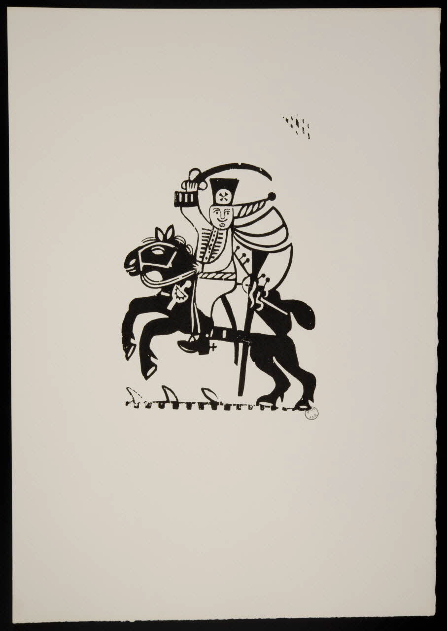 estampe Cavalier 1969.87.116 Photo