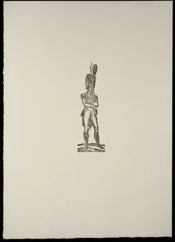 estampe Homme en uniforme de grenadier de la garde impériale 1969.87.119.2 Photo