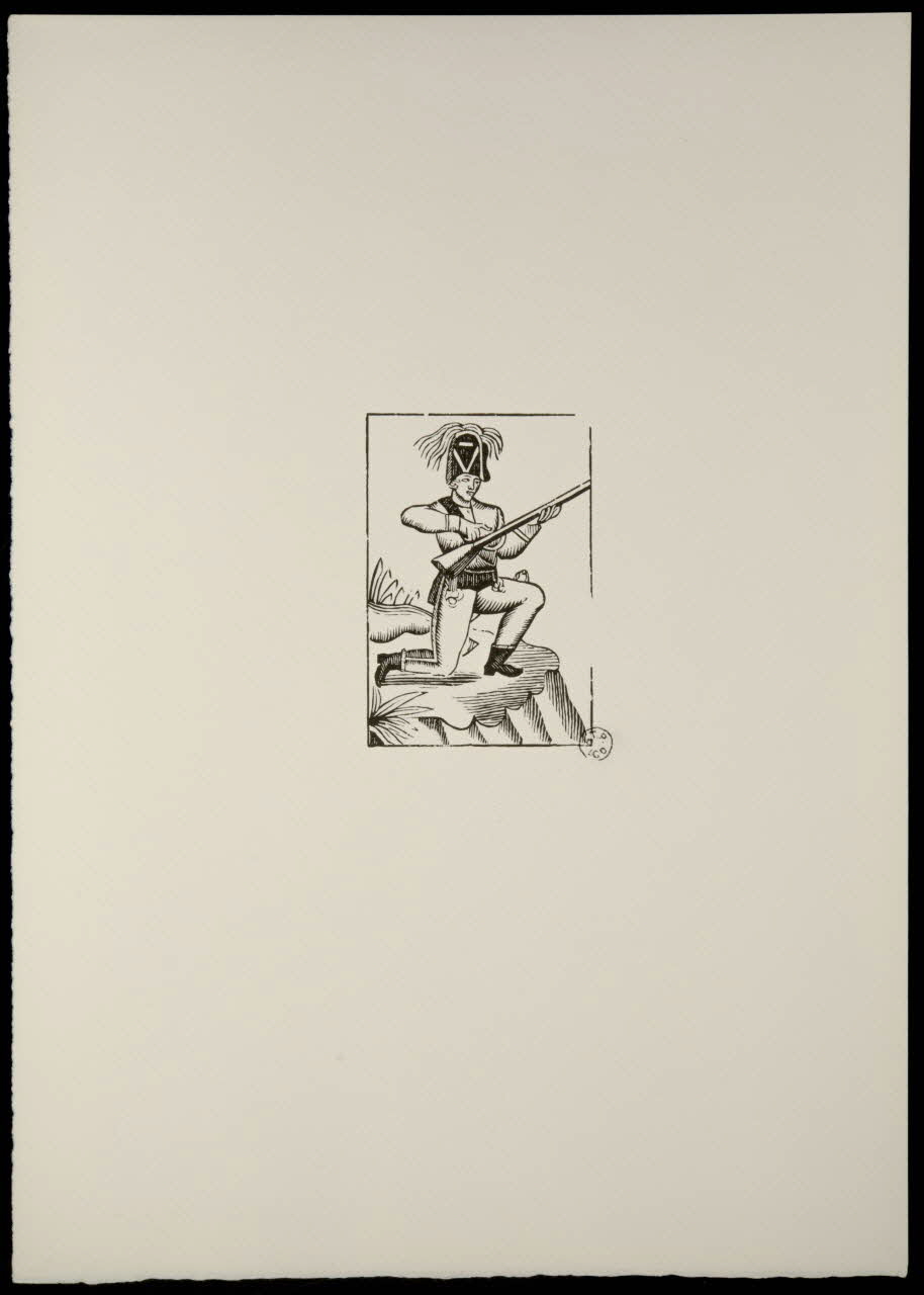 estampe Soldat préparant son fusil 1969.87.121.1 Photo