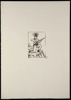 estampe Soldat préparant son fusil 1969.87.121.1 Photo