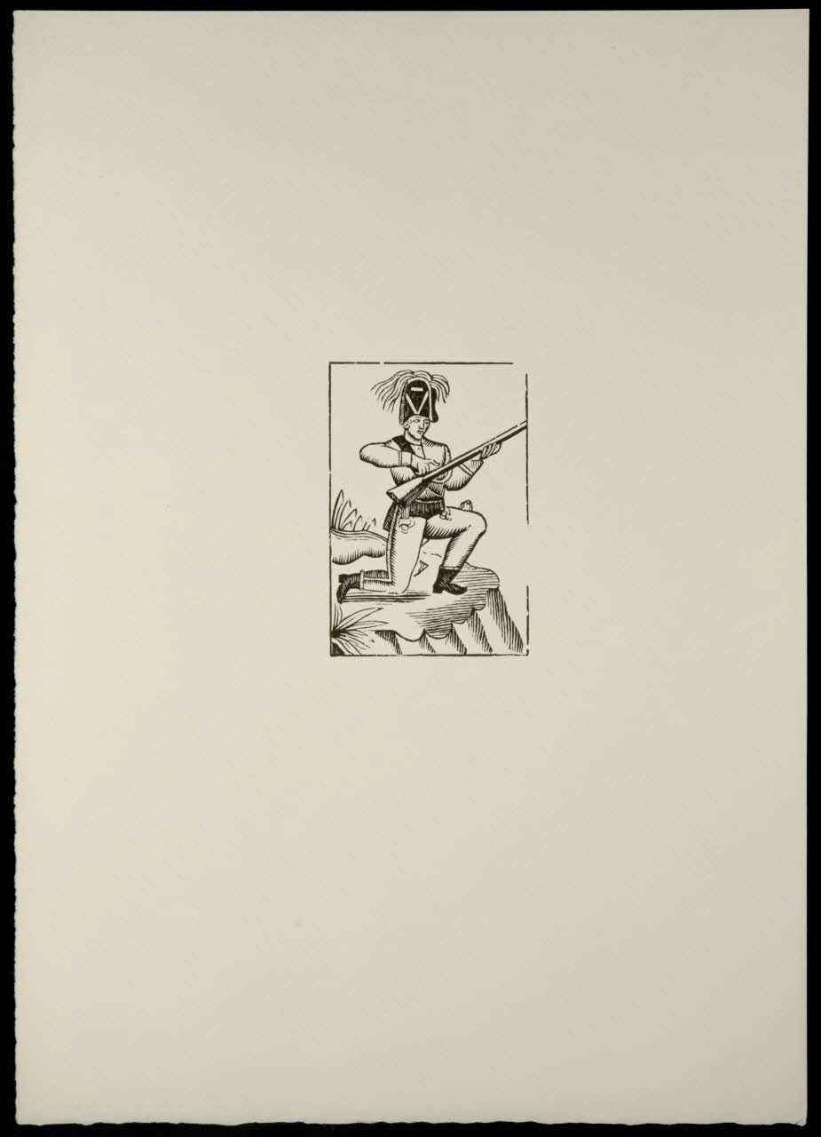 estampe Soldat préparant son fusil 1969.87.121.3 Photo