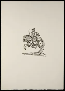 estampe Soldat à cheval 1969.87.123.1 Photo