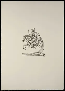 estampe Soldat à cheval 1969.87.123.3 Photo