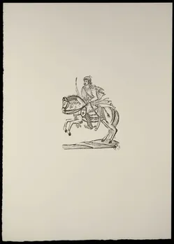 estampe Soldat à cheval 1969.87.125.2 Photo