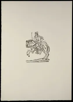 estampe Soldat à cheval 1969.87.125.3 Photo