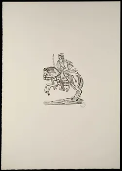 estampe Soldat à cheval 1969.87.126 Photo