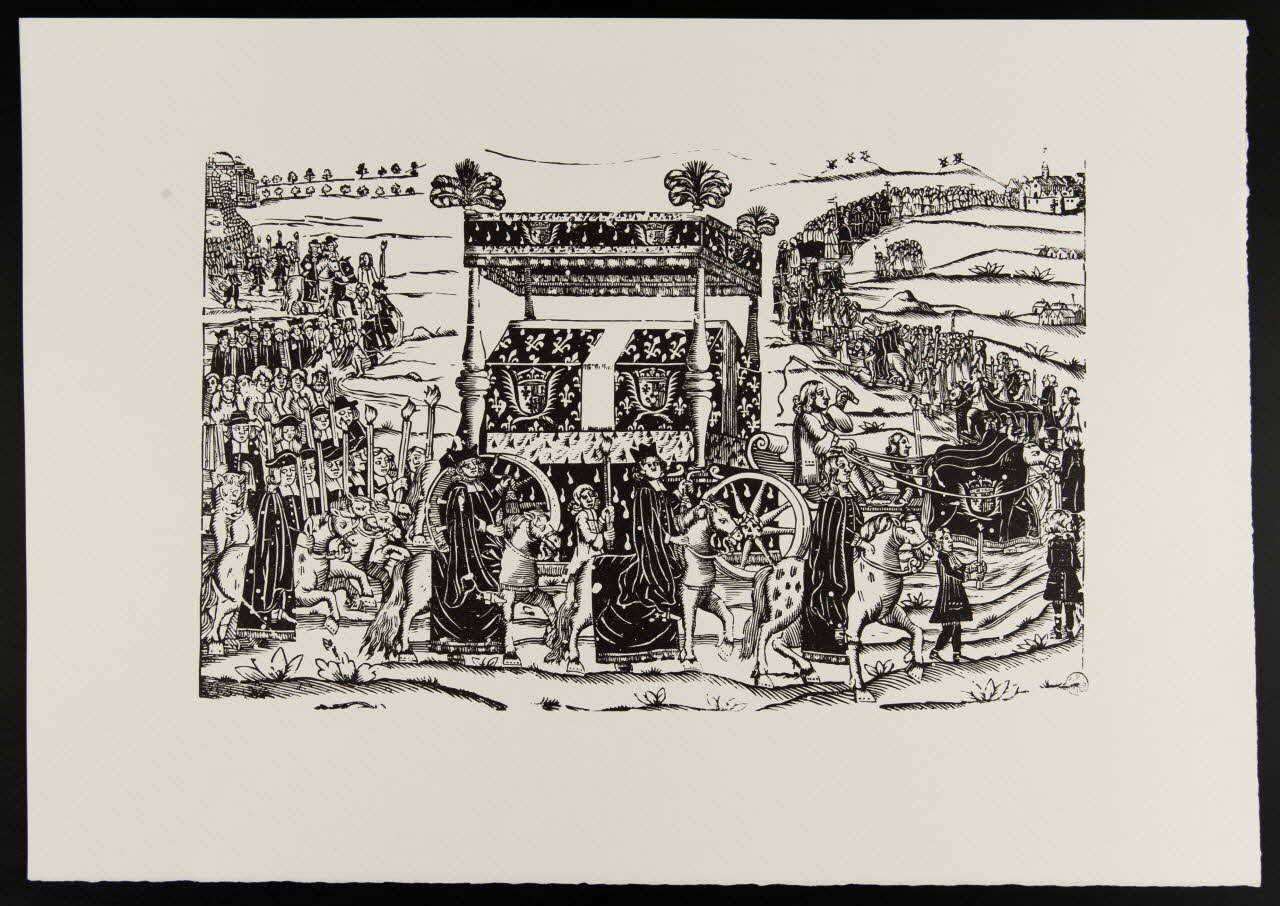estampe Procession religieuse 1969.87.13.1 Photo