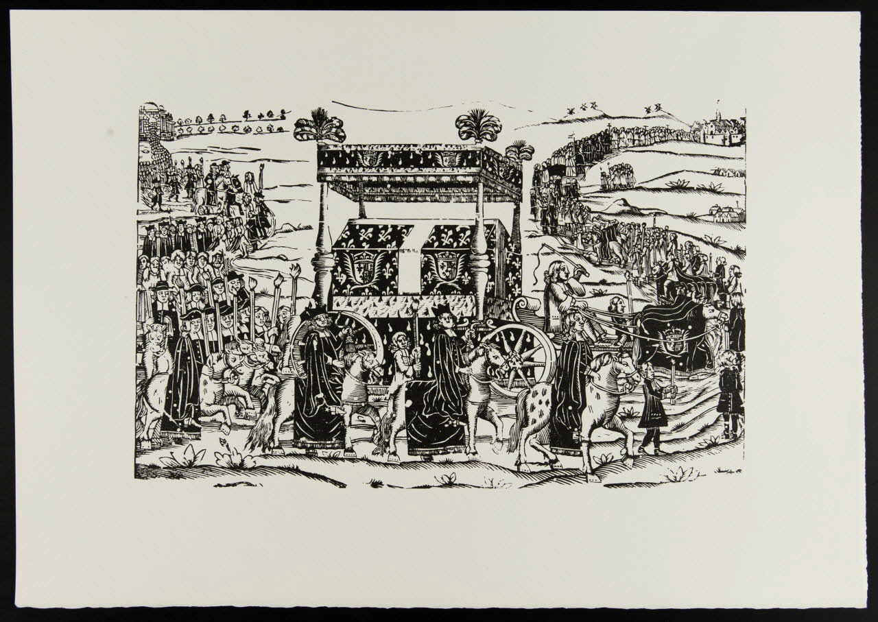 estampe Procession religieuse 1969.87.13.2 Photo
