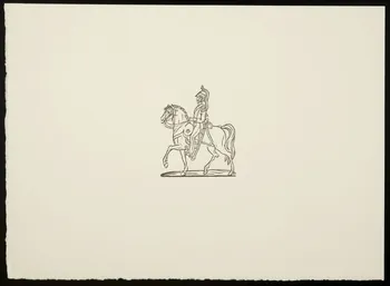 estampe Soldat à cheval 1969.87.141.2 Photo