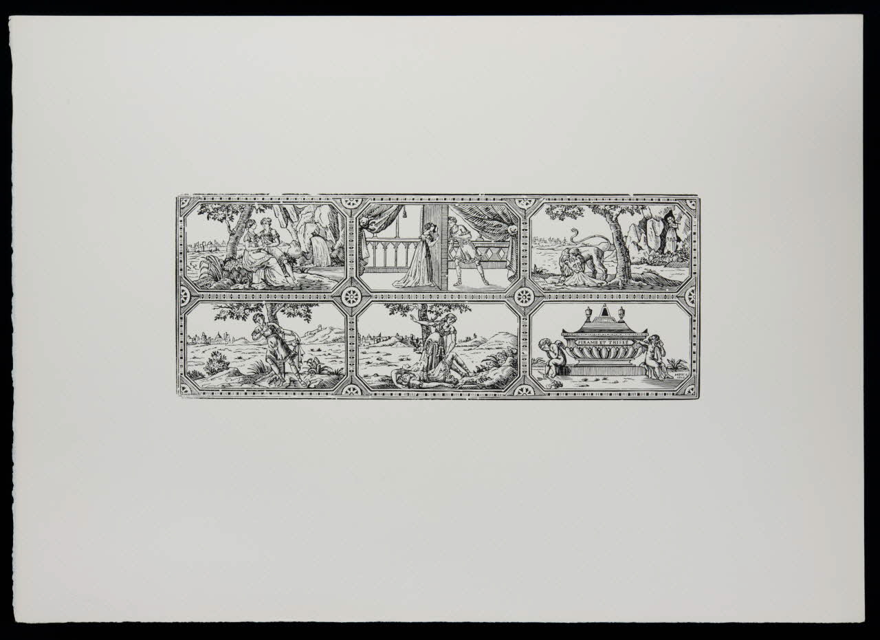 estampe Histoire de Pyrame et Thisbe 1969.87.147.3 Photo