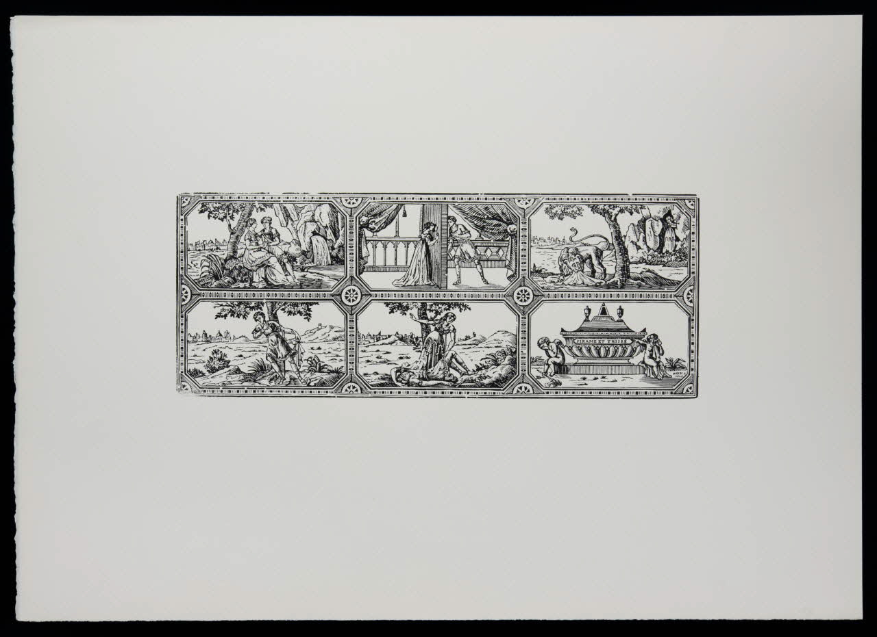 calendrier Histoire de Pyrame et Thisbe 1969.87.147.4 Photo