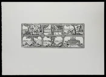 calendrier Histoire de Pyrame et Thisbe 1969.87.147.4 Photo