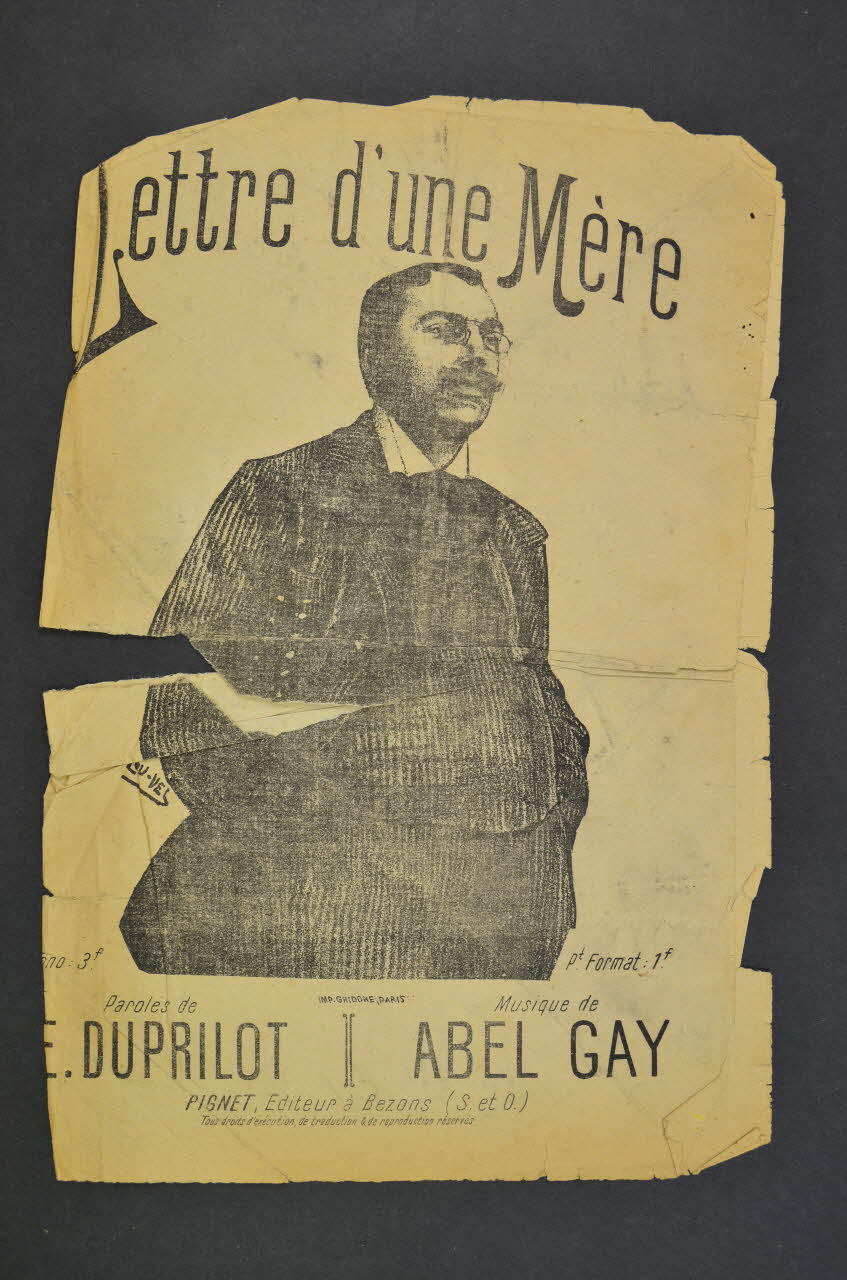 chanson petit format 1966.199.51 Photo Mucem