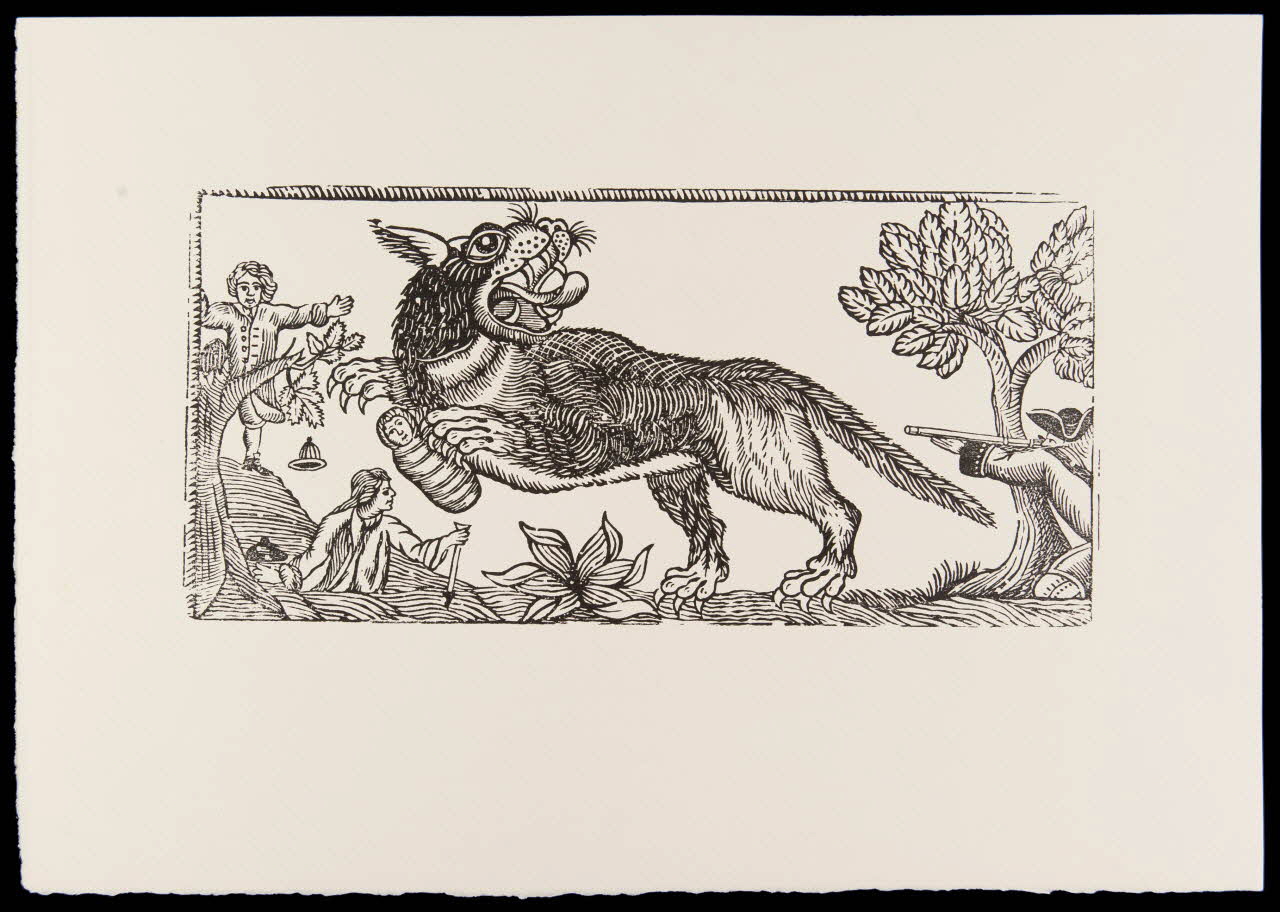 estampe Chasse au monstre 1969.87.157.2 Photo