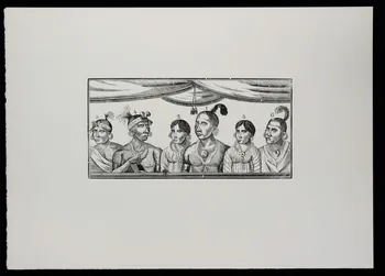 estampe Portrait des six otages arrivés en France le 27 juillet 1827 1969.87.159.2 Photo