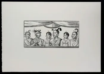 estampe Portrait des six otages arrivés en France le 27 juillet 1827 1969.87.159.3 Photo