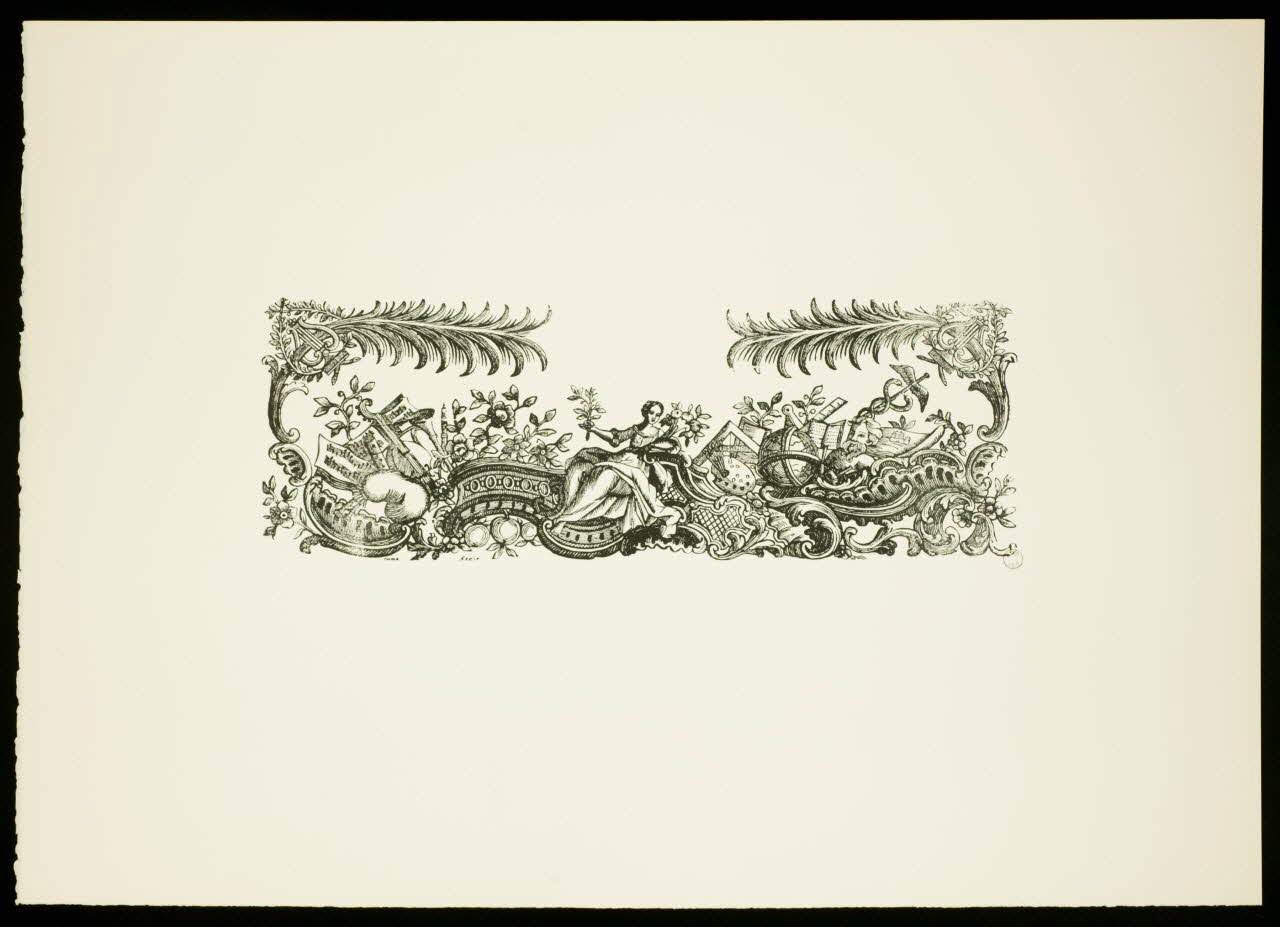 estampe Ornementation allégorique 1969.87.164.1 Photo
