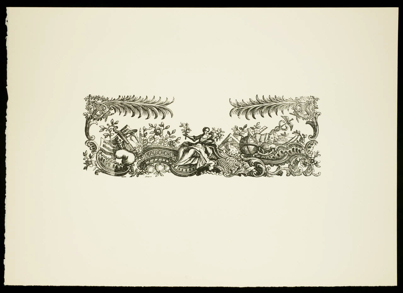 estampe Ornementation allégorique 1969.87.164.2 Photo