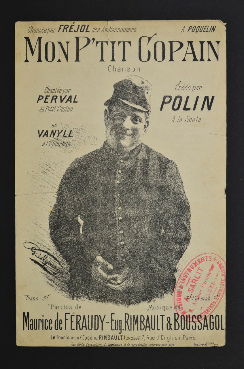 chanson petit format 1966.199.52 Photo Mucem