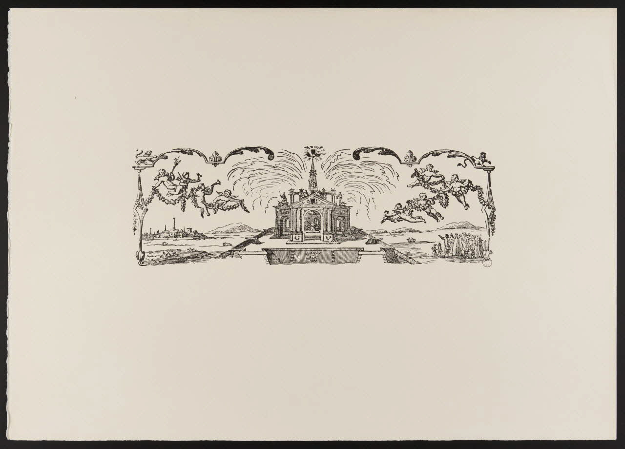 estampe Inauguration d'un monument 1969.87.172 Photo