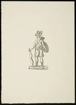estampe Chasseur à l'archer 1969.87.173.2 Photo