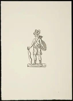 estampe Chasseur à l'archer 1969.87.173.3 Photo