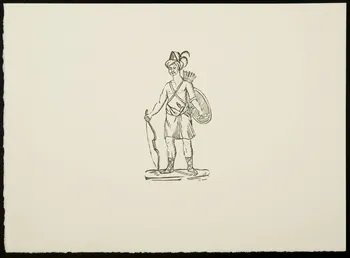 estampe Chasseur à l'archer 1969.87.175.2 Photo