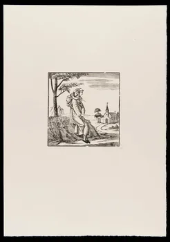 estampe Femme assise portant un enfant sur son dos 1969.87.179.1 Photo