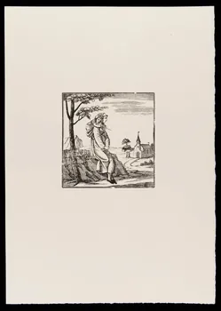 estampe Femme assise portant un enfant sur son dos 1969.87.179.2 Photo