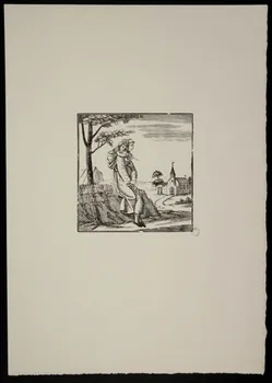 estampe Mère et son enfant dans un paysage 1969.87.180  Photo