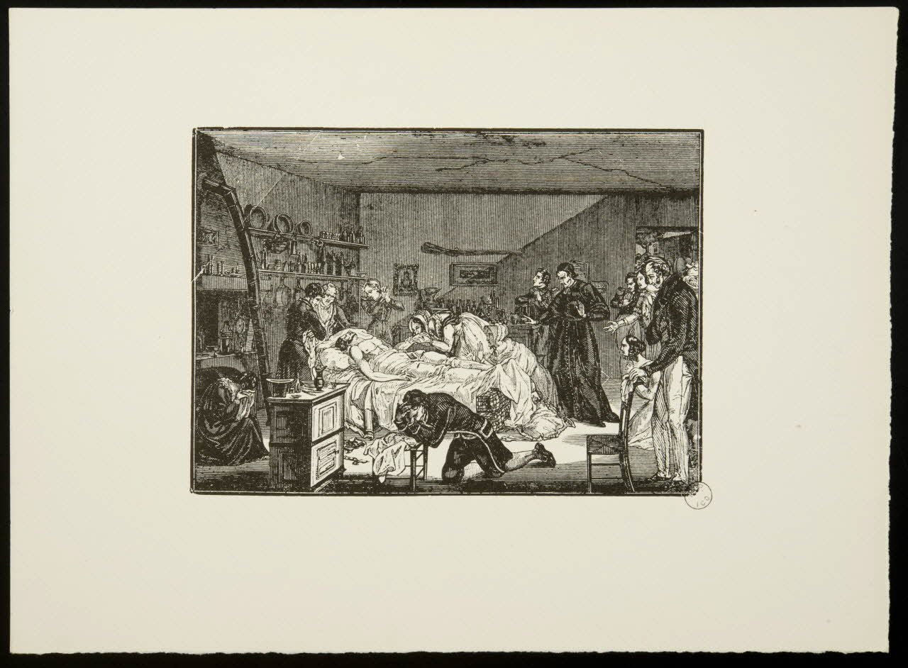 estampe Veillée funèbre 1969.87.181.1 Photo