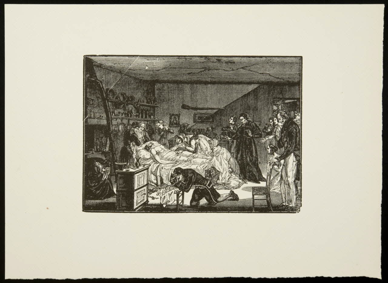 estampe Veillée funèbre 1969.87.181.2 Photo