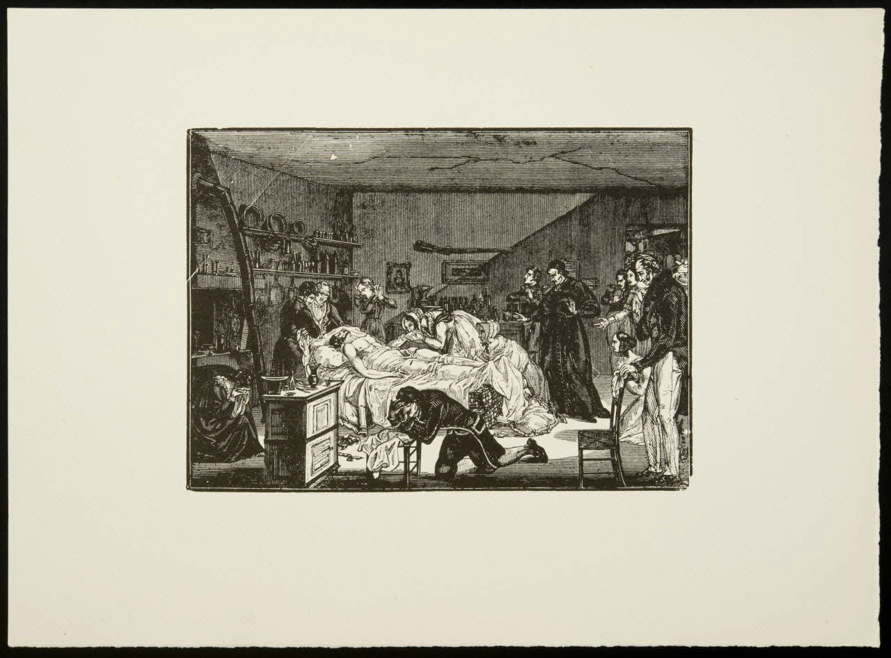 estampe Veillée funèbre 1969.87.181.3 Photo