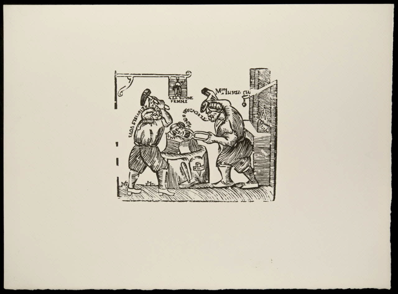 estampe A LA BONNE FEMME 1969.87.185.1 Photo