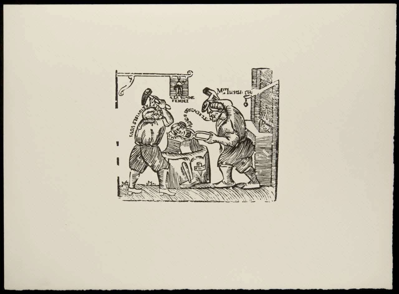 estampe A LA BONNE FEMME 1969.87.185.2 Photo