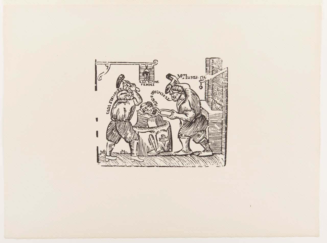 estampe Maître Lustucru au travail 1969.87.185 Photo