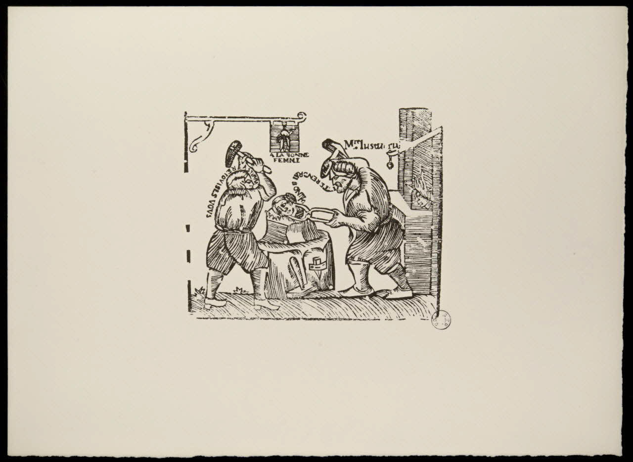 estampe A LA BONNE FEMME 1969.87.186 Photo