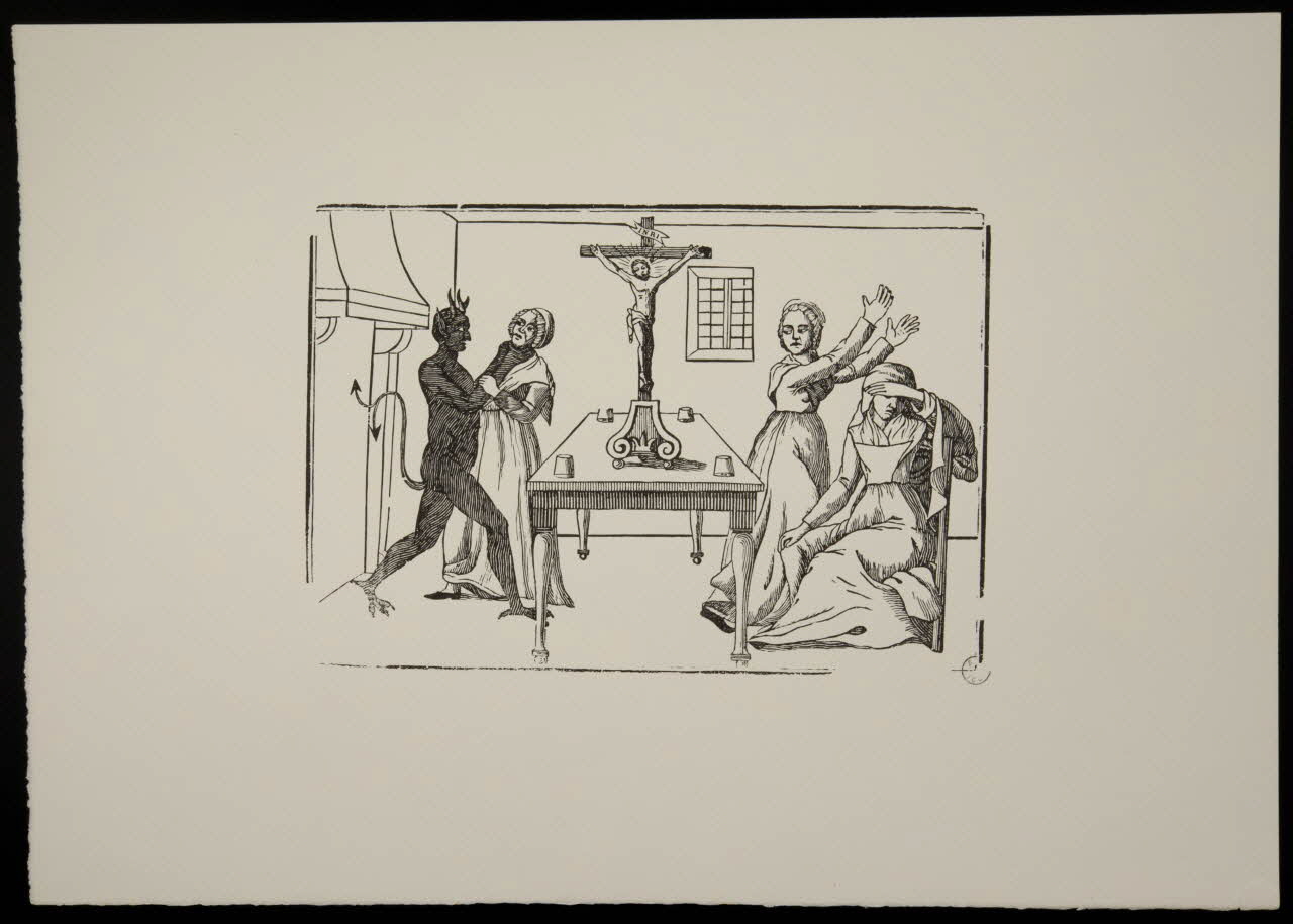 estampe Séance d'exorcisme 1969.87.188 Photo