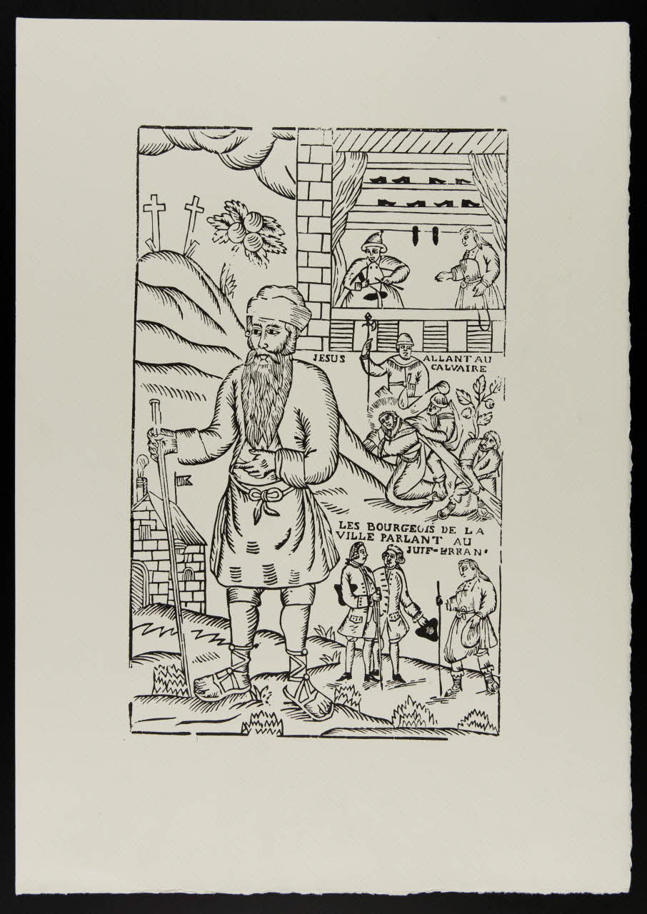 estampe Histoire du juif errant 1969.87.191.2 Photo