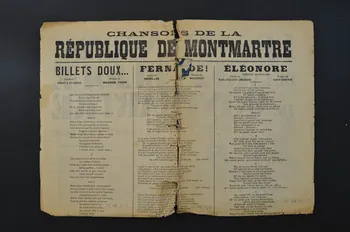 chanson petit format 1965.186.39 Photo Mucem