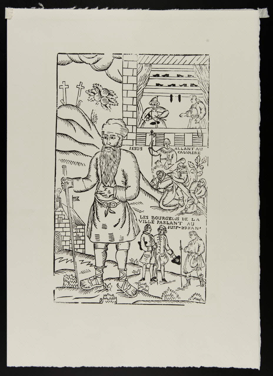 estampe Histoire du juif errant 1969.87.191.3 Photo