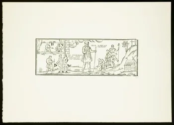 estampe JESUS ALANT AU  CALVAIRE (sic) 1969.87.196.1  Photo