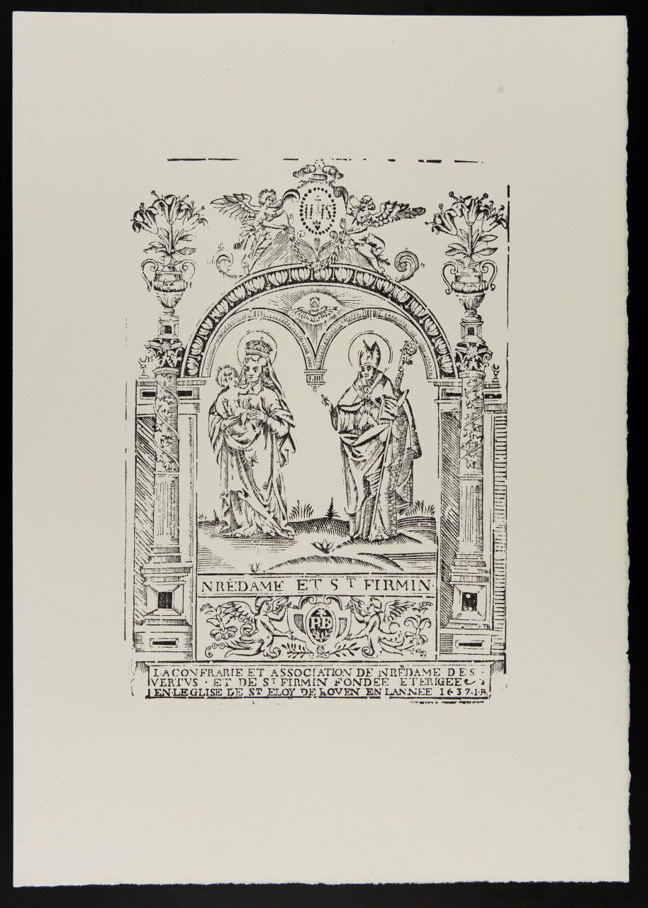 estampe NREDAME ET ST FIRMIN 1969.87.201.2 Photo