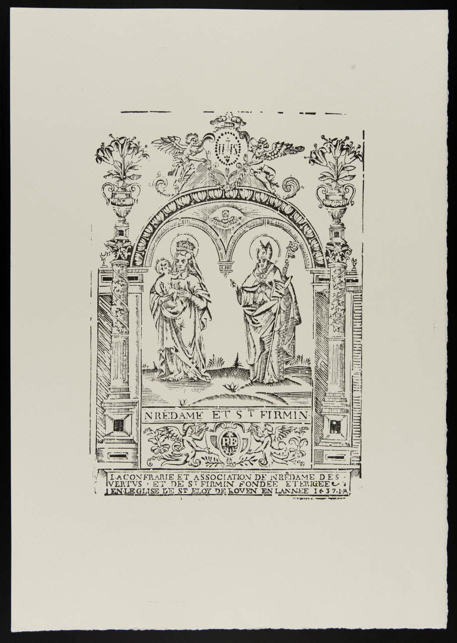 estampe NREDAME ET ST FIRMIN 1969.87.201.3 Photo