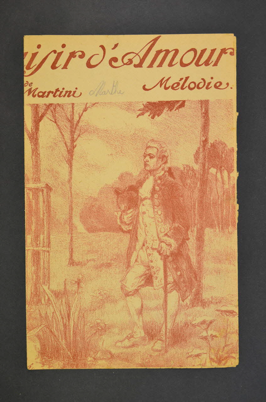 chanson petit format 1966.199.55 Photo Mucem